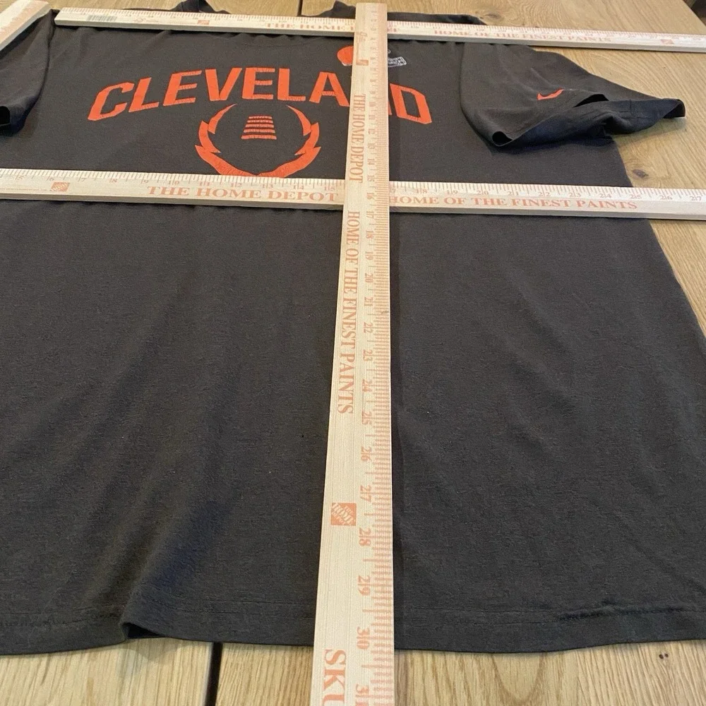 Cleveland Browns Shirt Mens XXL‎ Brown NFL Football Dri Fit Nike T-shirt